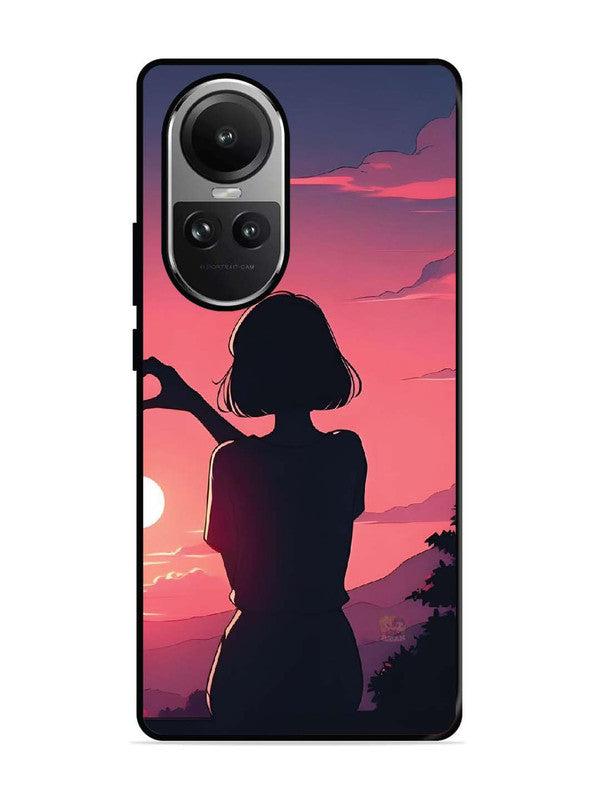 Oppo RENO 10 Pro 5G Love Heart with Hand Girl