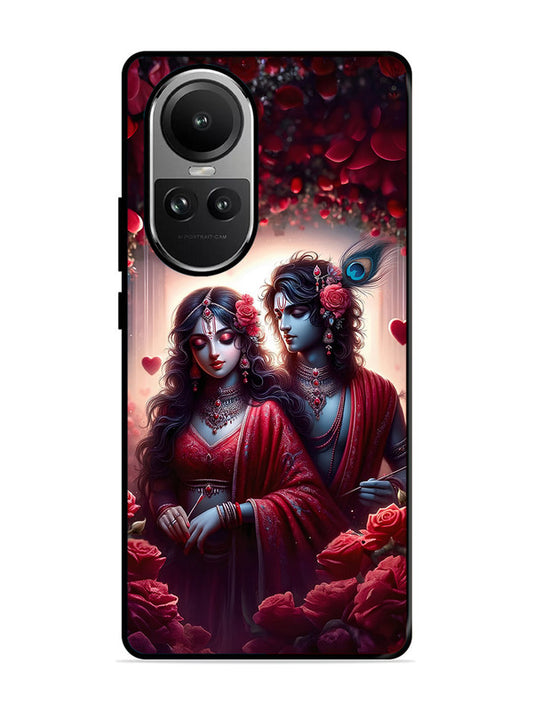 Oppo RENO 10 Pro 5G | 2D Metal | Couples in Red theme like Radha Krishna | OPR-10P-458