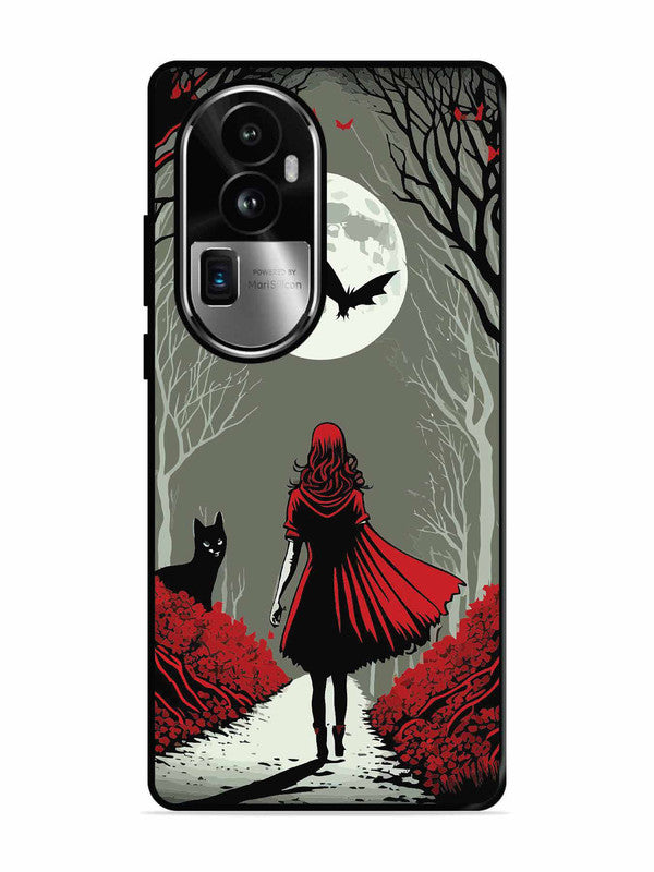 Oppo RENO 10 Pro Plus Scarlet Girl in Red Forest