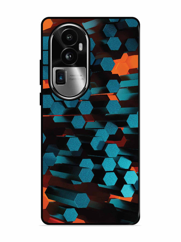 Oppo RENO 10 Pro Plus Hexagon 3D Abstract