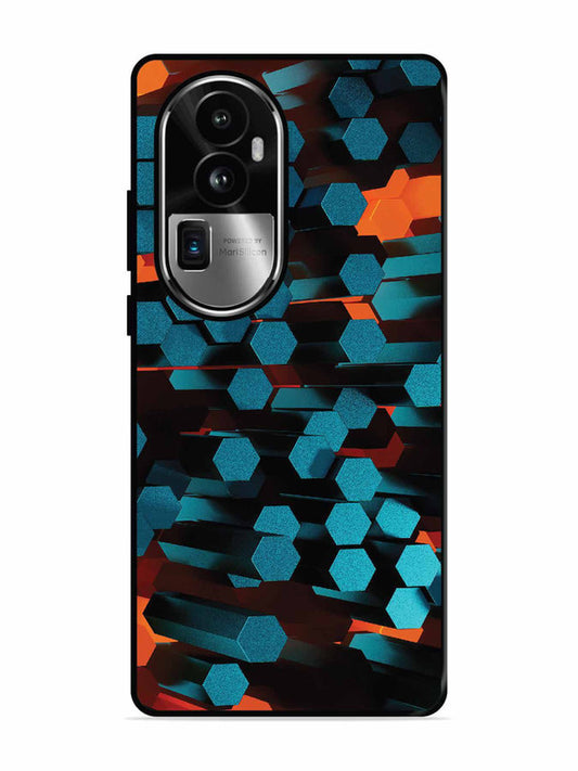 Oppo RENO 10 Pro Plus Hexagon 3D Abstract