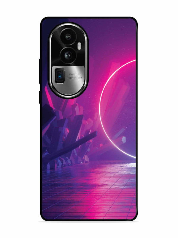 Oppo RENO 10 Pro Plus abstract with Neon Light