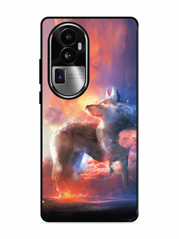 Oppo RENO 10 Pro Plus wolf-fantasy-animal