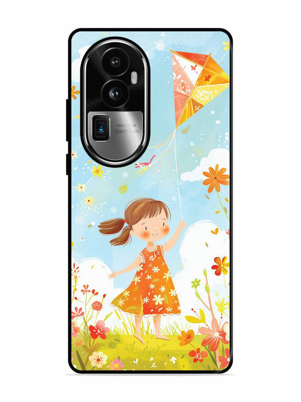 Oppo RENO 10 Pro Plus Little Girl Kite Flying