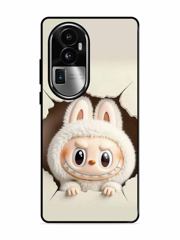 Oppo RENO 10 Pro Plus Labubu from Cracked Wall