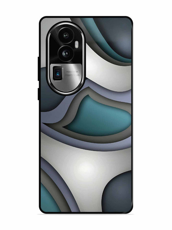 Oppo RENO 10 Pro Plus Slate Blue Gradient Wave