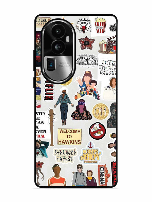 Oppo RENO 10 Pro Plus Stranger Things Sticker 2