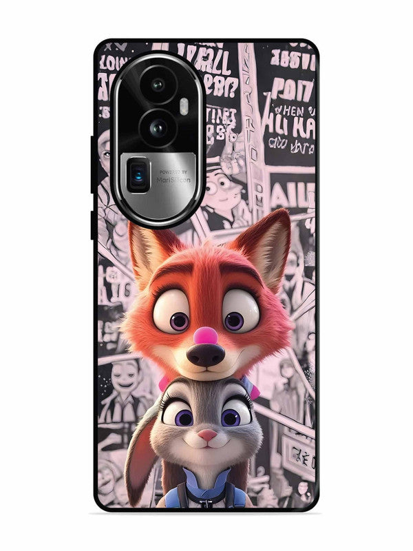 Oppo RENO 10 Pro Plus Cute Nick wilde and judy hopps 2