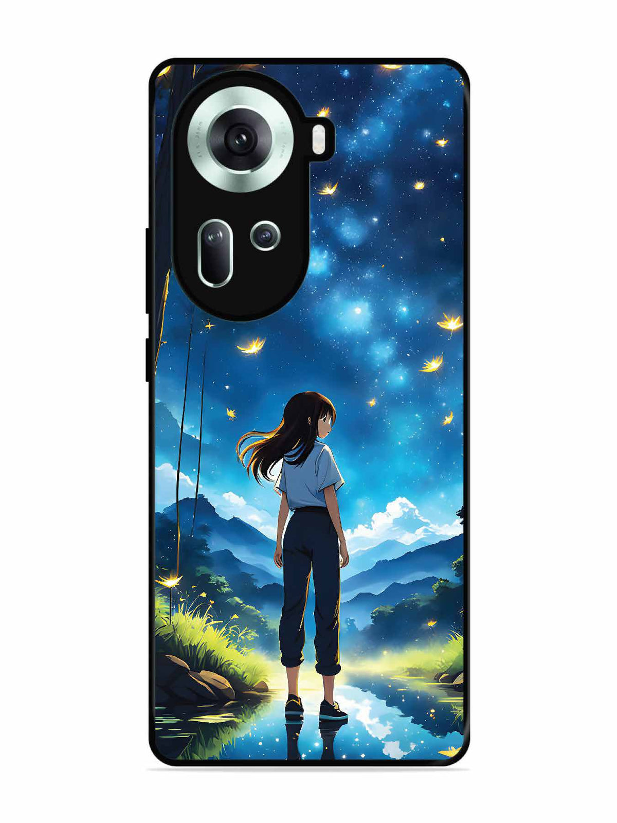 Oppo RENO 11 5G Girl In Beautiful Forest