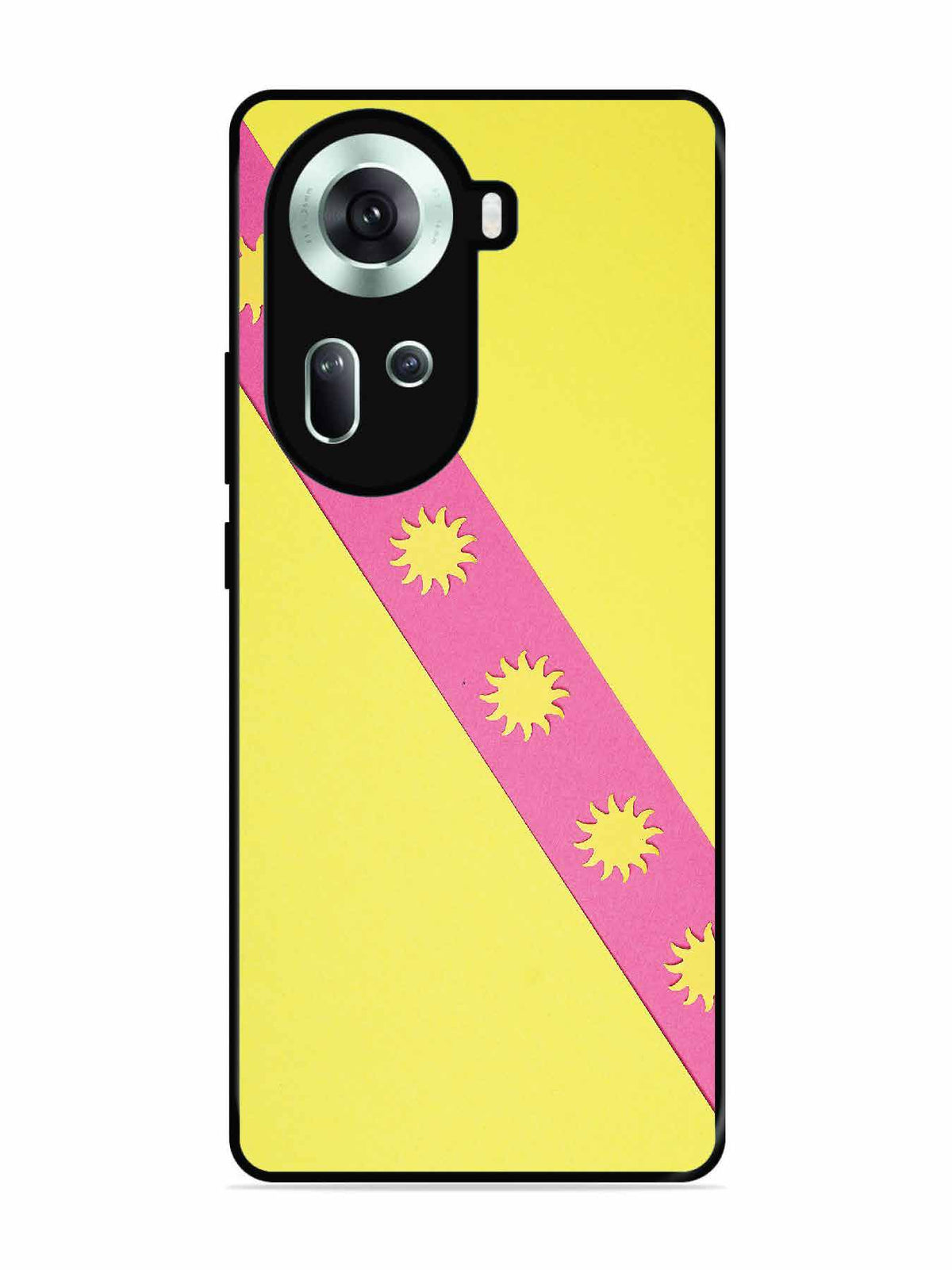 Oppo RENO 11 5G Pick Strip on Yellow Colour