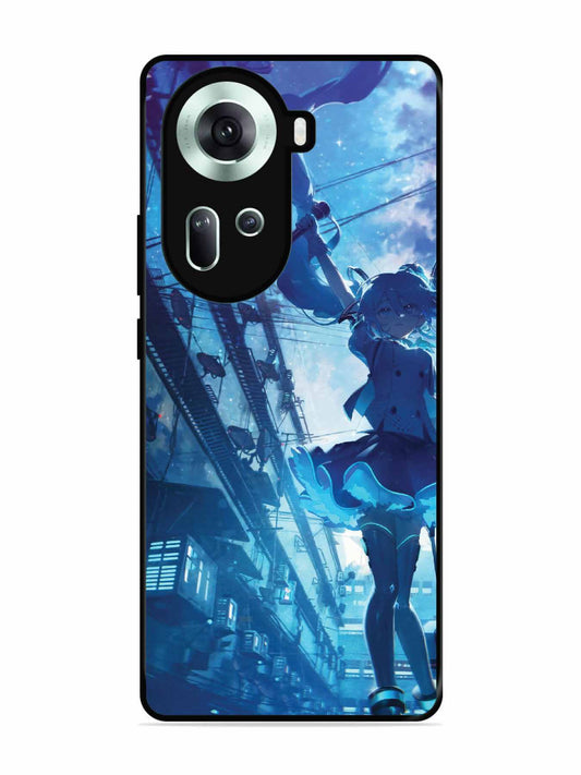 Oppo RENO 11 5G Hatsune Miku Anime Girl
