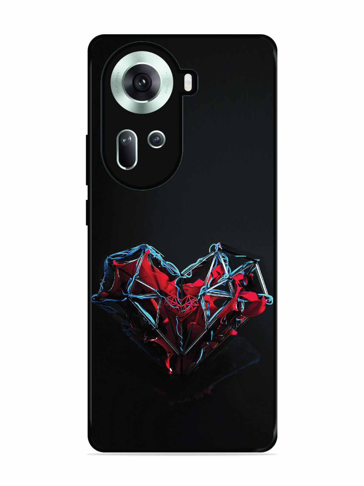 Oppo RENO 11 5G heart-abstract