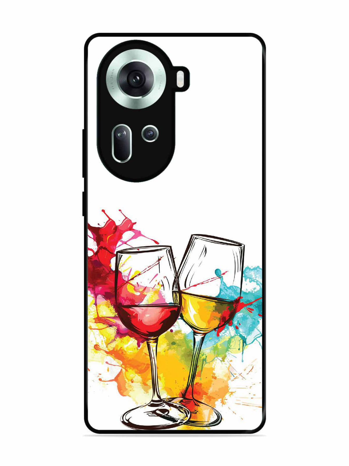 Oppo RENO 11 5G Colorful wine glasses