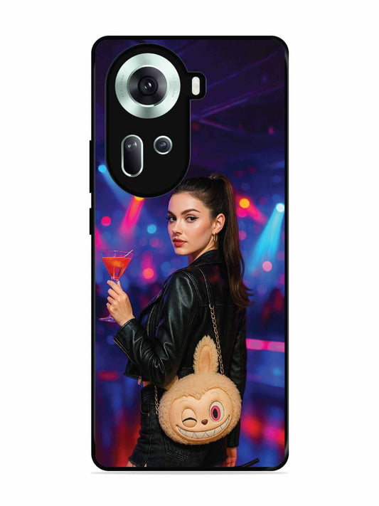Oppo RENO 11 5G Girl with Labubu Purs