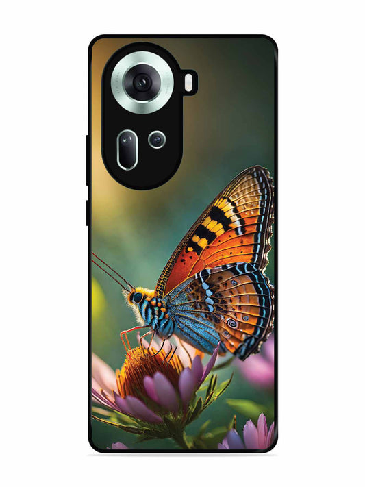 Oppo RENO 11 5G Golden Hour Monarch Butterfly