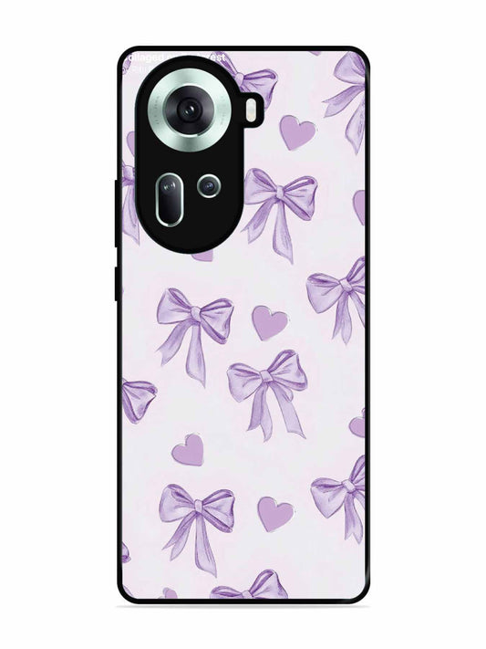 Oppo RENO 11 5G Bow Tie, Purple Hair Band