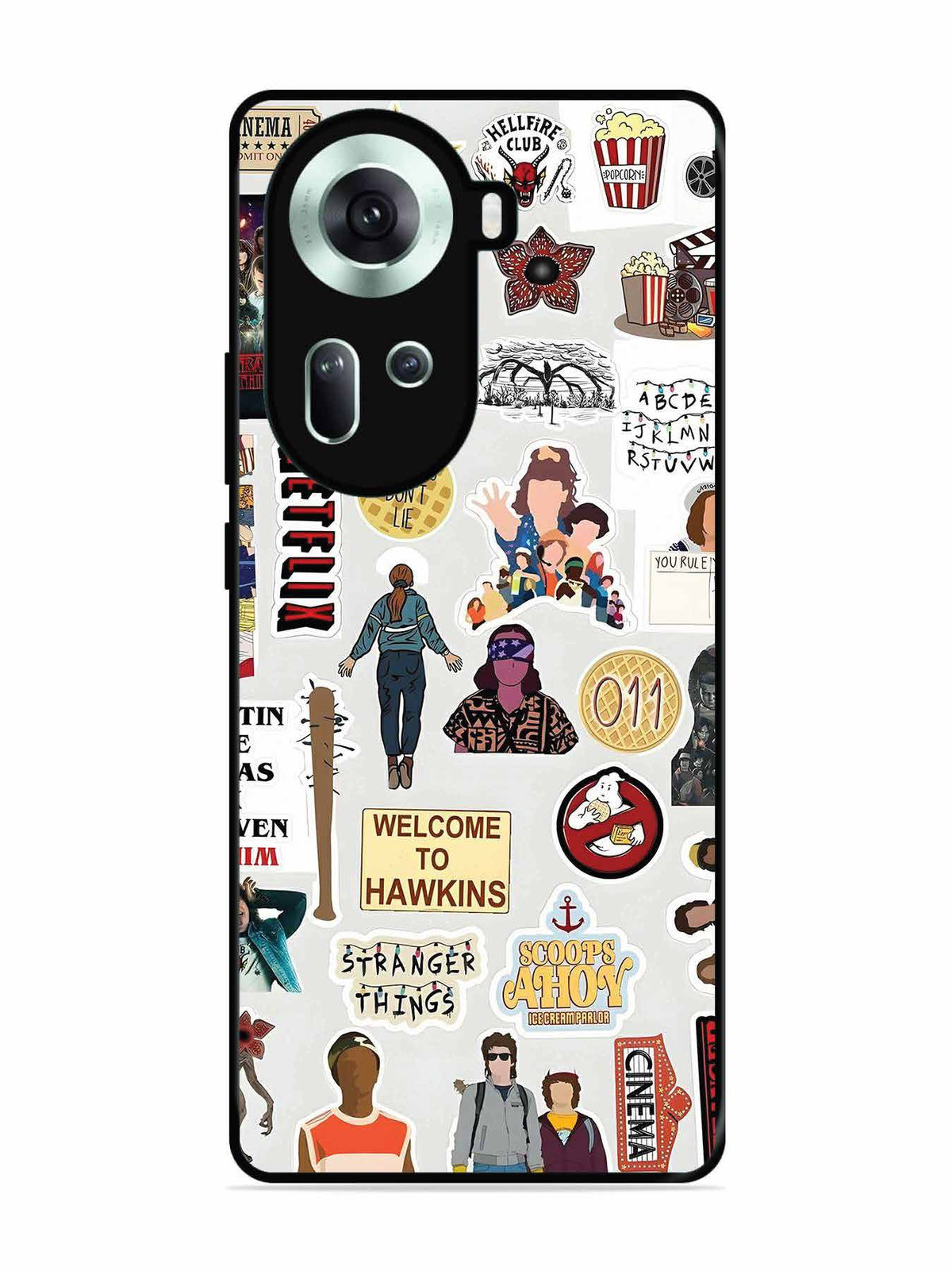 Oppo RENO 11 5G Stranger Things Sticker 2