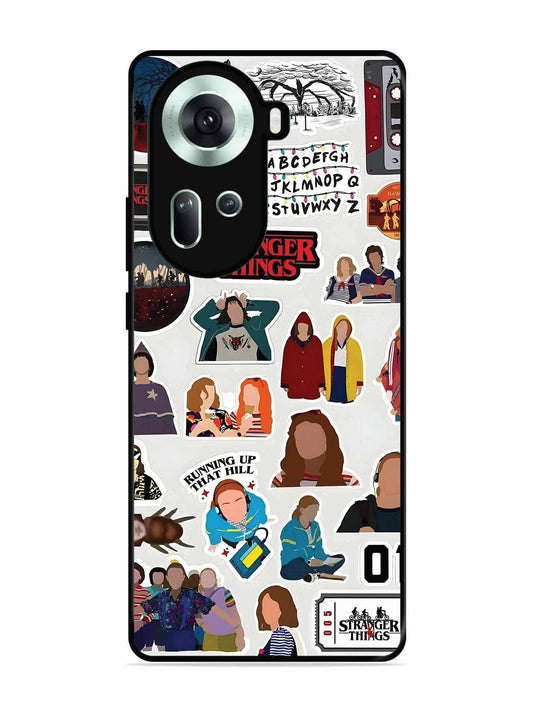Oppo RENO 11 5G Stranger Things Sticker 3