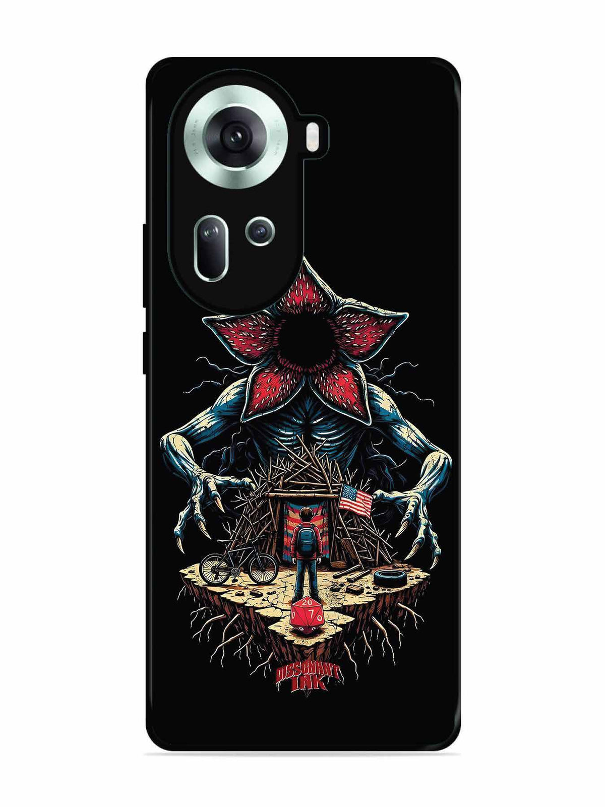Oppo RENO 11 5G Stranger Things demogorgon