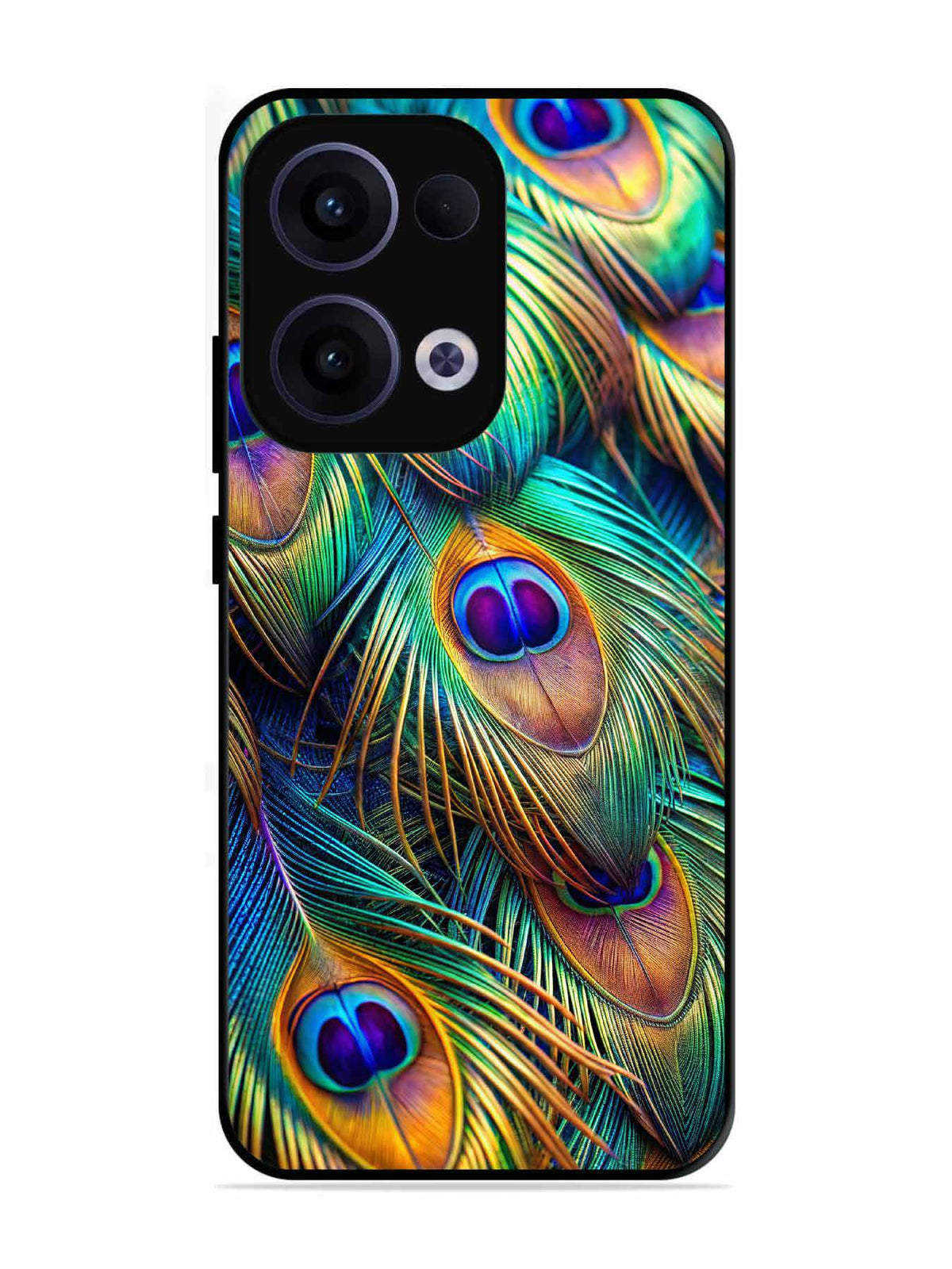 Oppo RENO 13 5G peacock feather