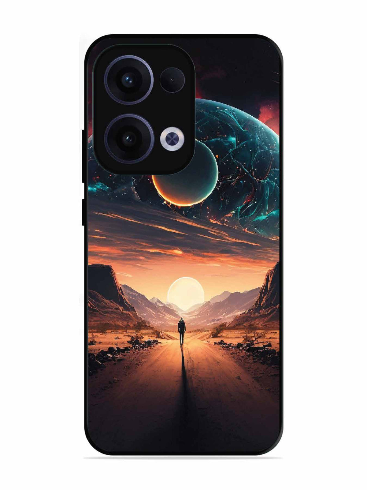 Oppo RENO 13 5G Sunset with space scene