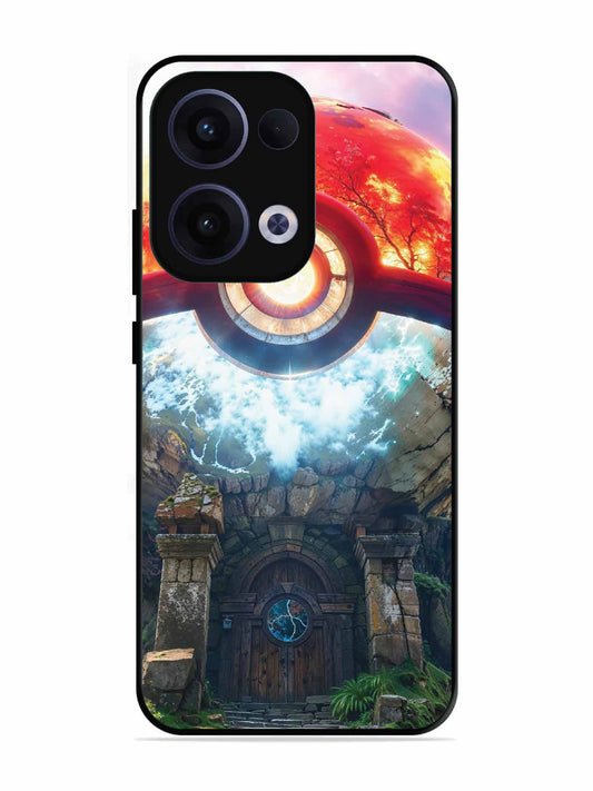 Oppo RENO 13 5G Cartoon-ball-house-anime