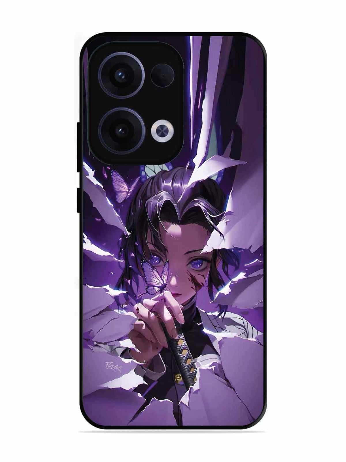 Oppo RENO 13 5G Purple Butterfly Hashira