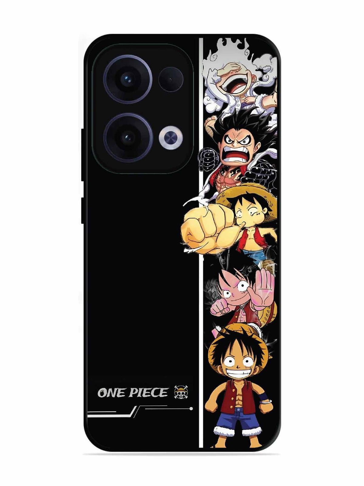 Oppo RENO 13 5G Luffy Evolution Gear 5 Anime Art