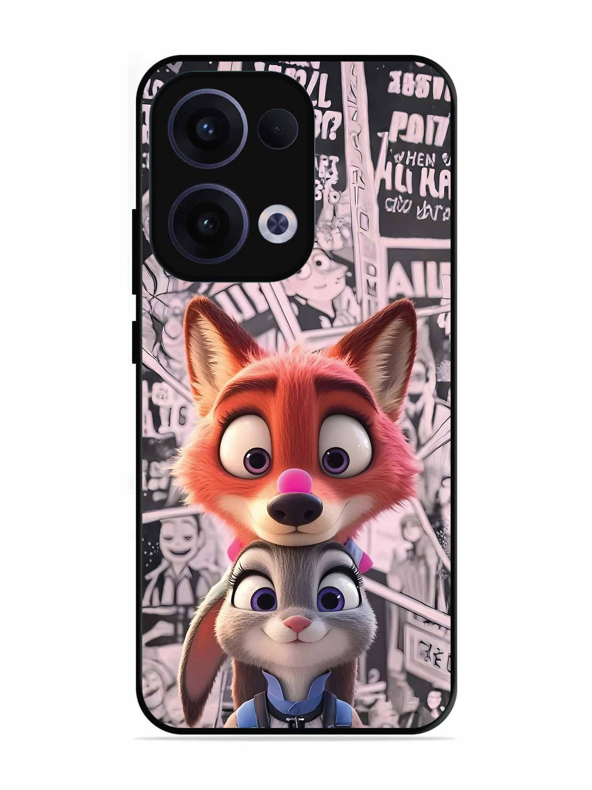 Oppo RENO 13 5G Cute Nick wilde and judy hopps 2