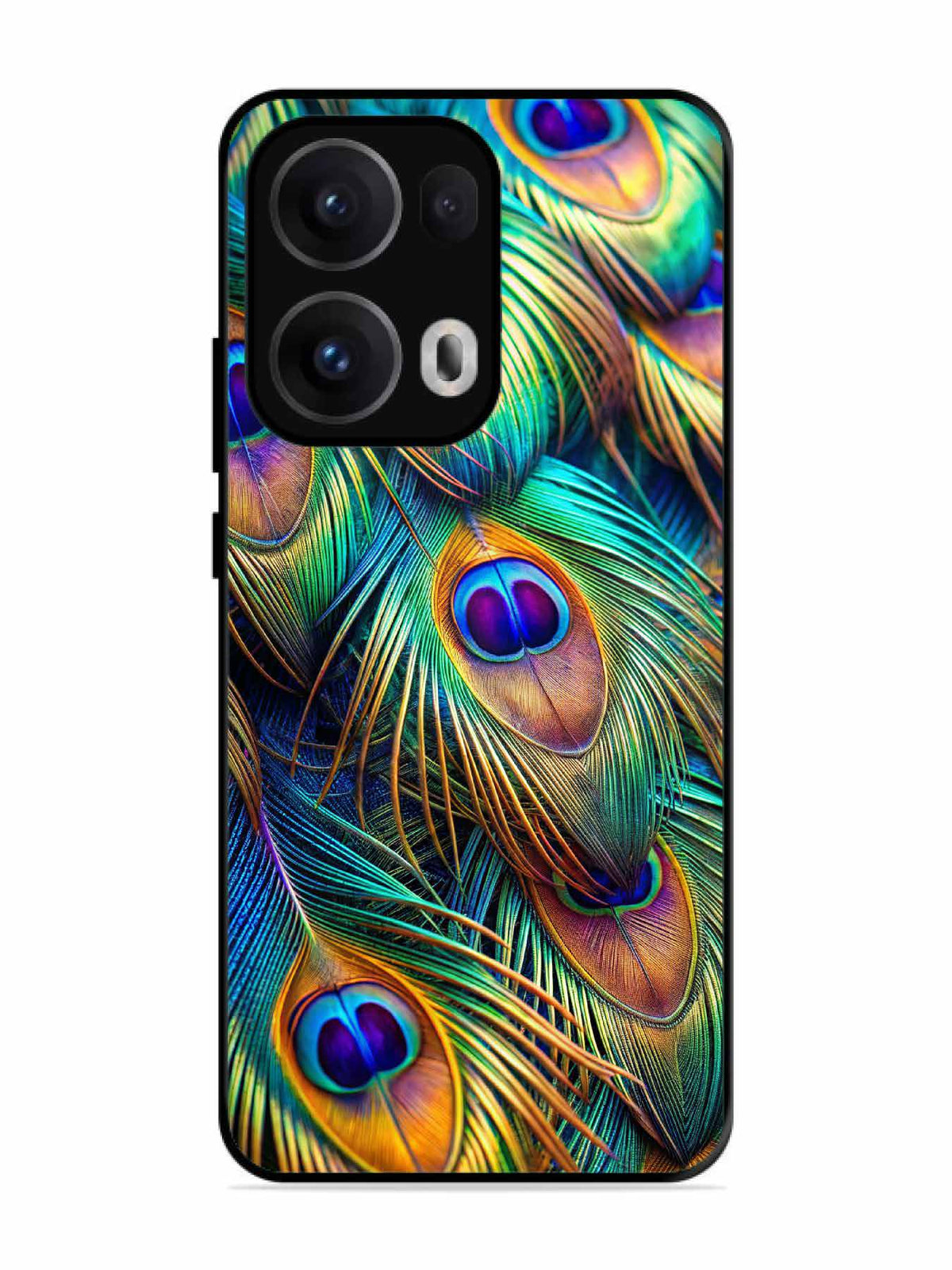Oppo RENO 13 Pro peacock feather