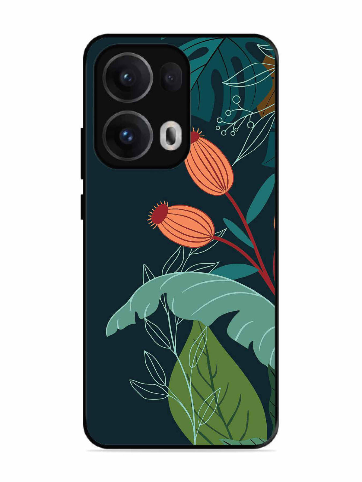 Oppo RENO 13 Pro Plant Illustration