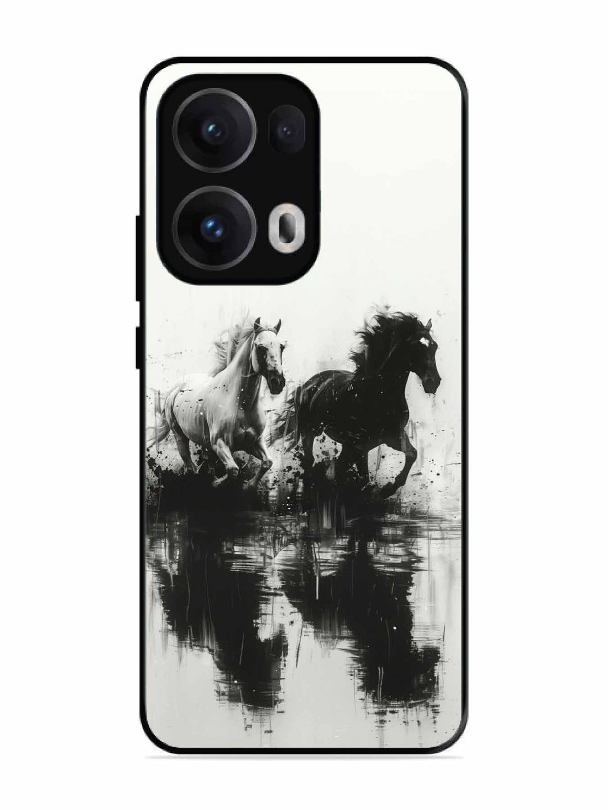 Oppo RENO 13 Pro Black & White Horse
