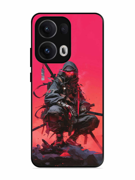 Oppo RENO 13 Pro Cyberpunk Ninja Katana