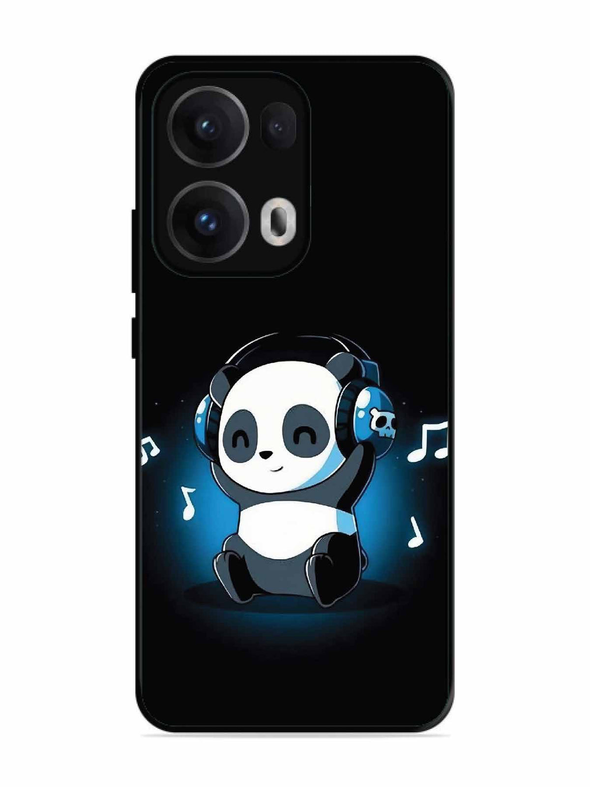 Oppo RENO 13 Pro Panda Listening Music