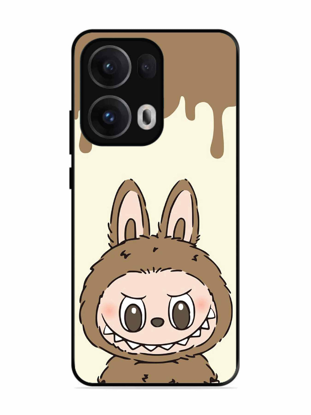 Oppo RENO 13 Pro Labubu Closeup Chocolate