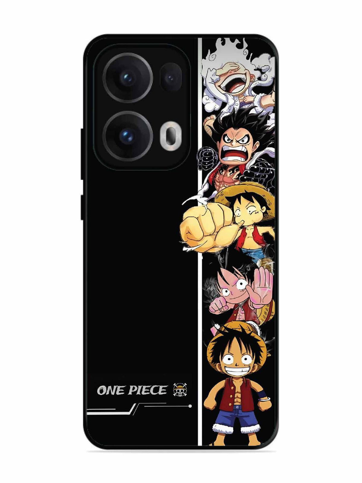 Oppo RENO 13 Pro Luffy Evolution Gear 5 Anime Art