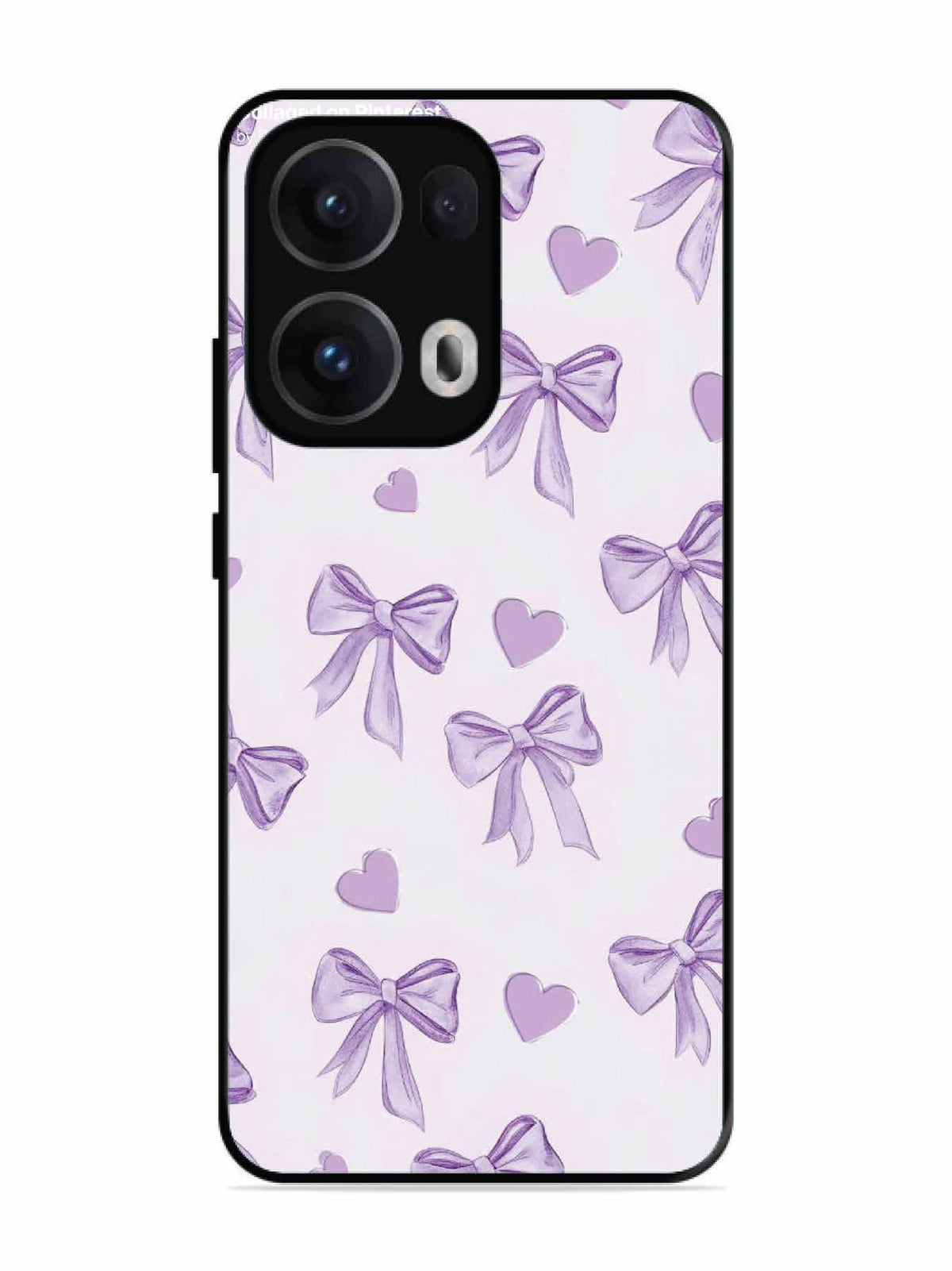 Oppo RENO 13 Pro Bow Tie, Purple Hair Band