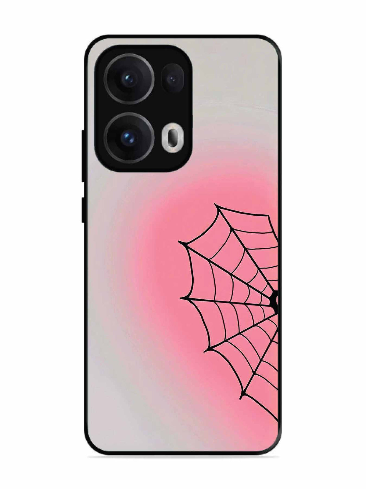 Oppo RENO 13 Pro Spider Web Heart for Girl