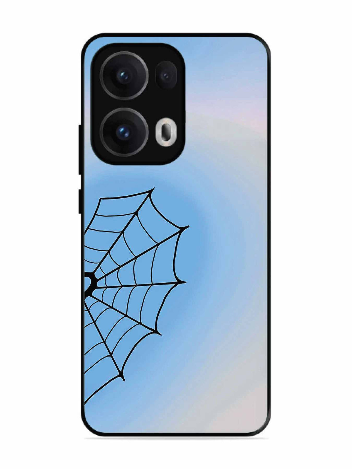Oppo RENO 13 Pro Spider Web Heart for Boys