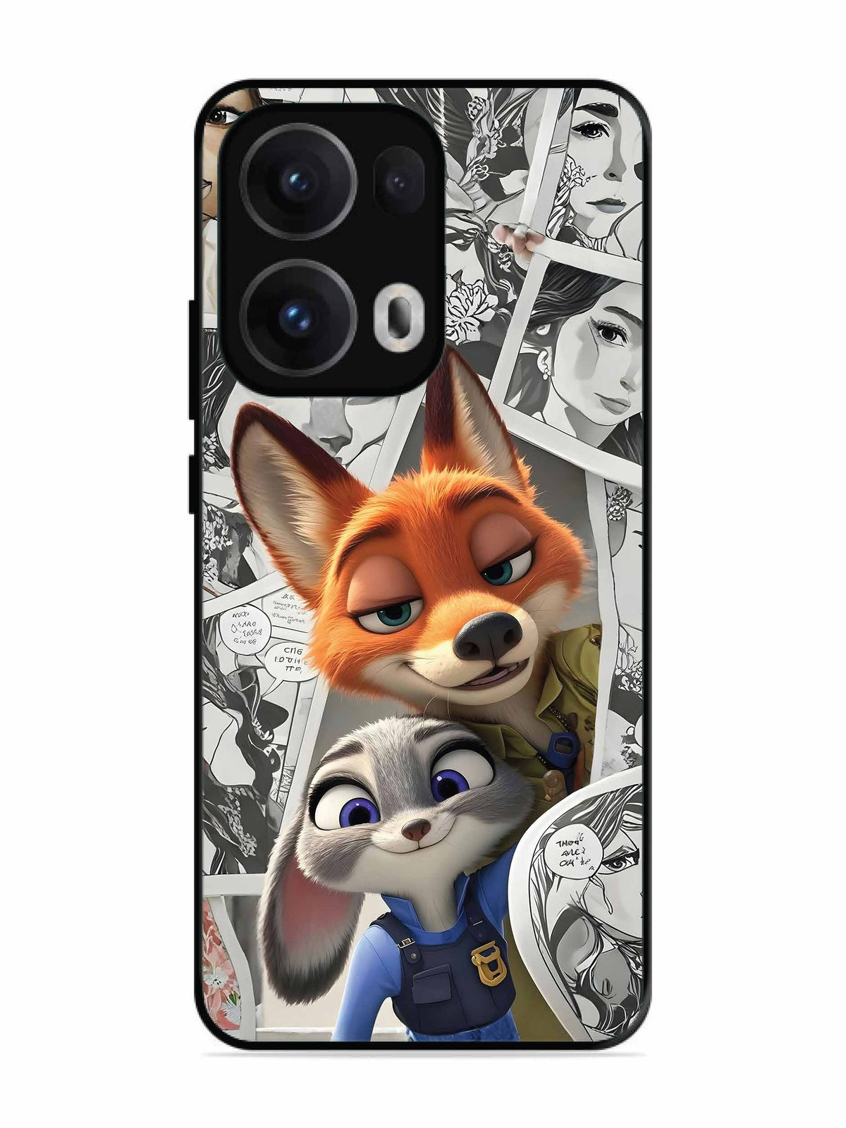 Oppo RENO 13 Pro Cute Nick wilde and judy hopps