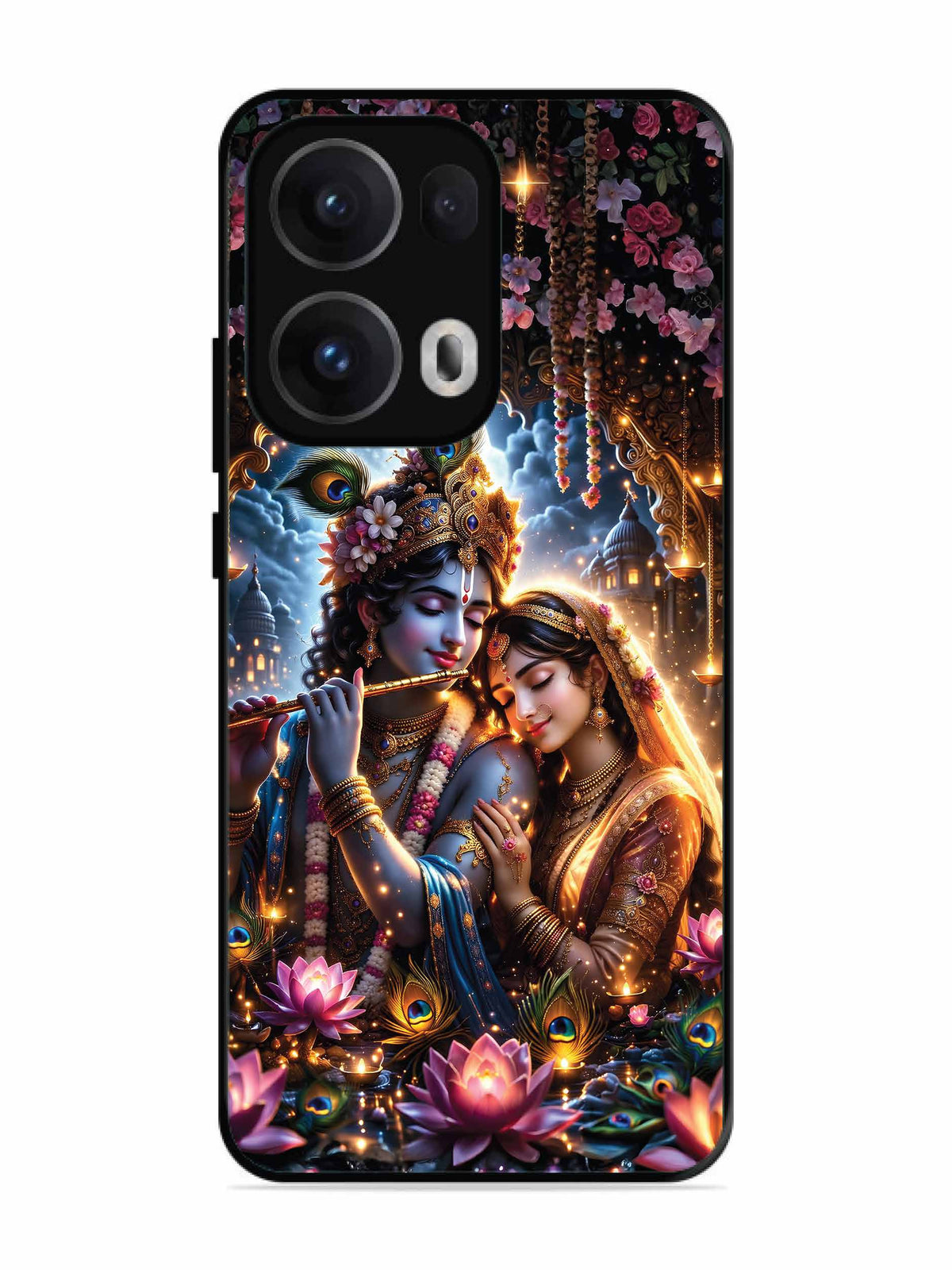 Oppo RENO 13 Pro Radha Krishna Enjoying Flute 2