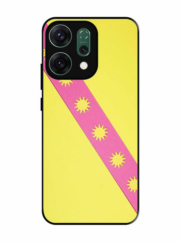Oppo RENO 14 5G Pick Strip on Yellow Colour