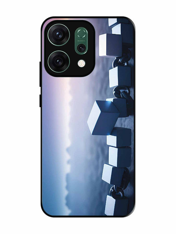 Oppo RENO 14 5G Minimalist Blockchain Cube Chain