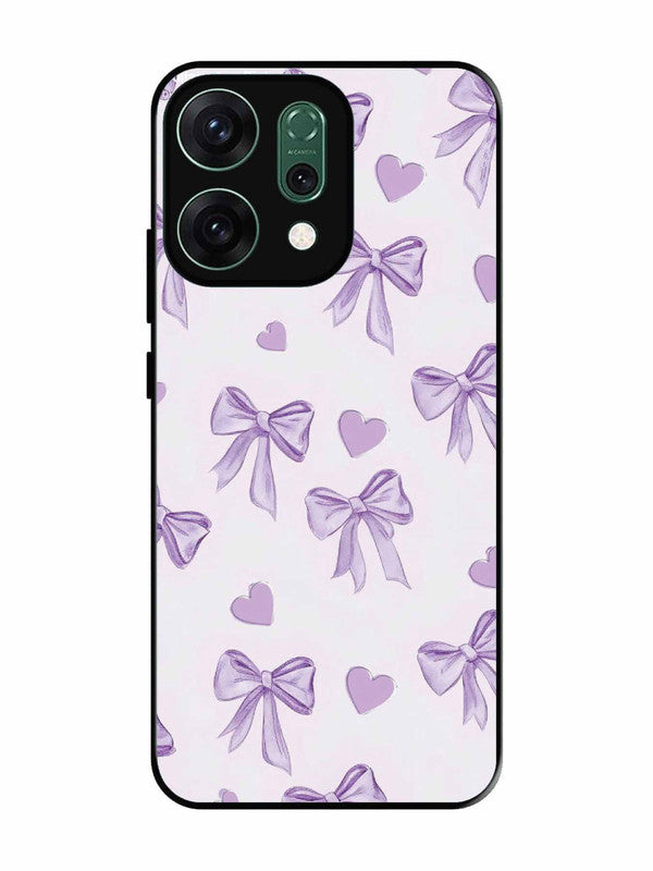 Oppo RENO 14 5G Bow Tie, Purple Hair Band