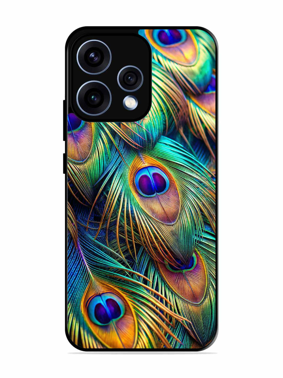 Oppo RENO 15 5G peacock feather