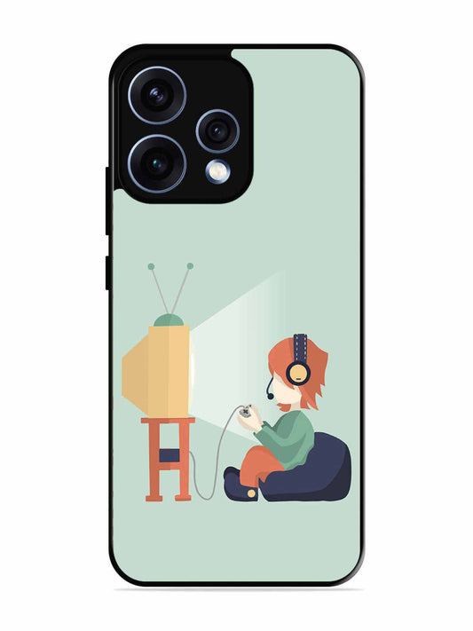 Oppo RENO 15 5G Kid Playing Game