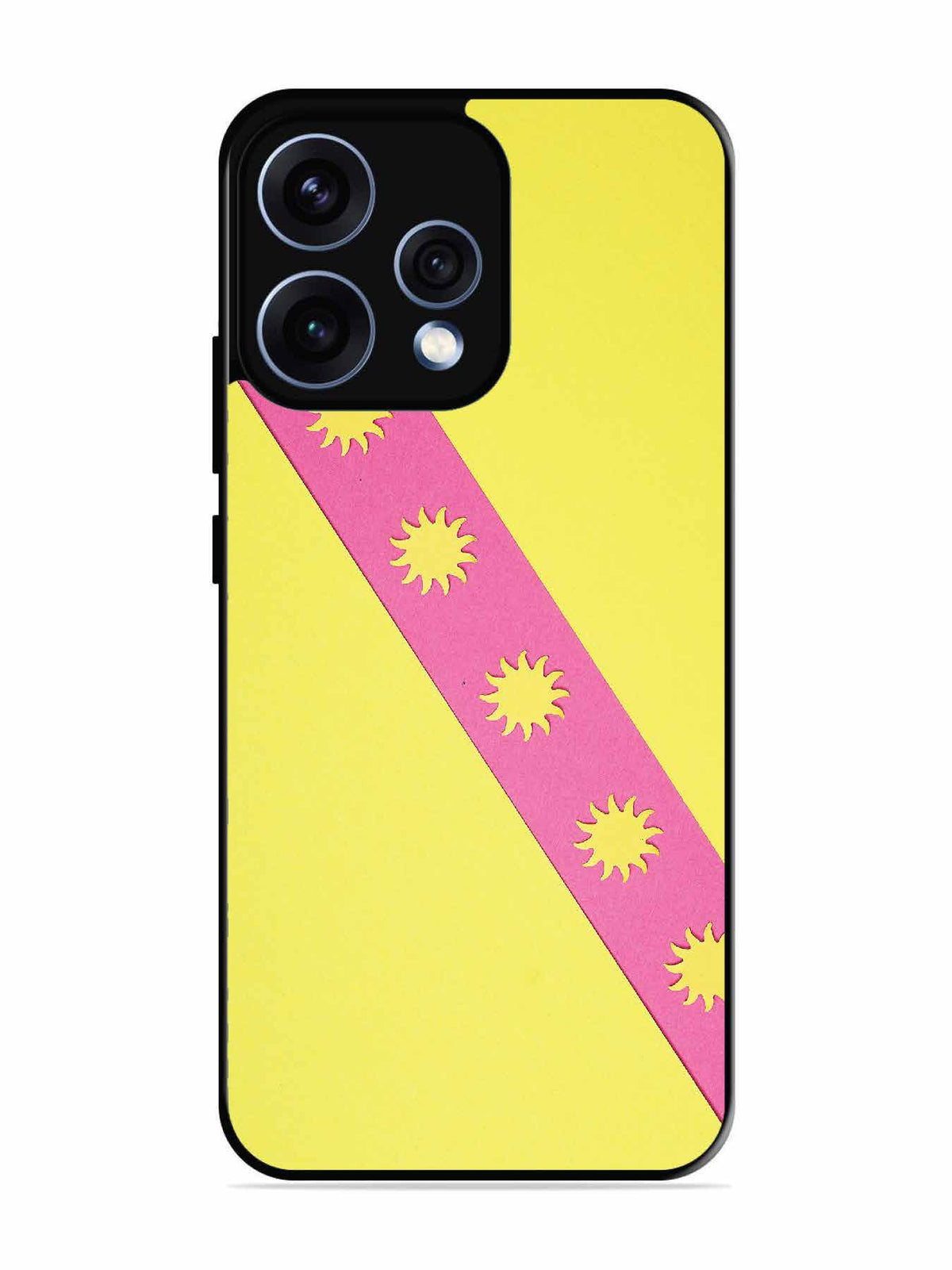 Oppo RENO 15 5G Pick Strip on Yellow Colour