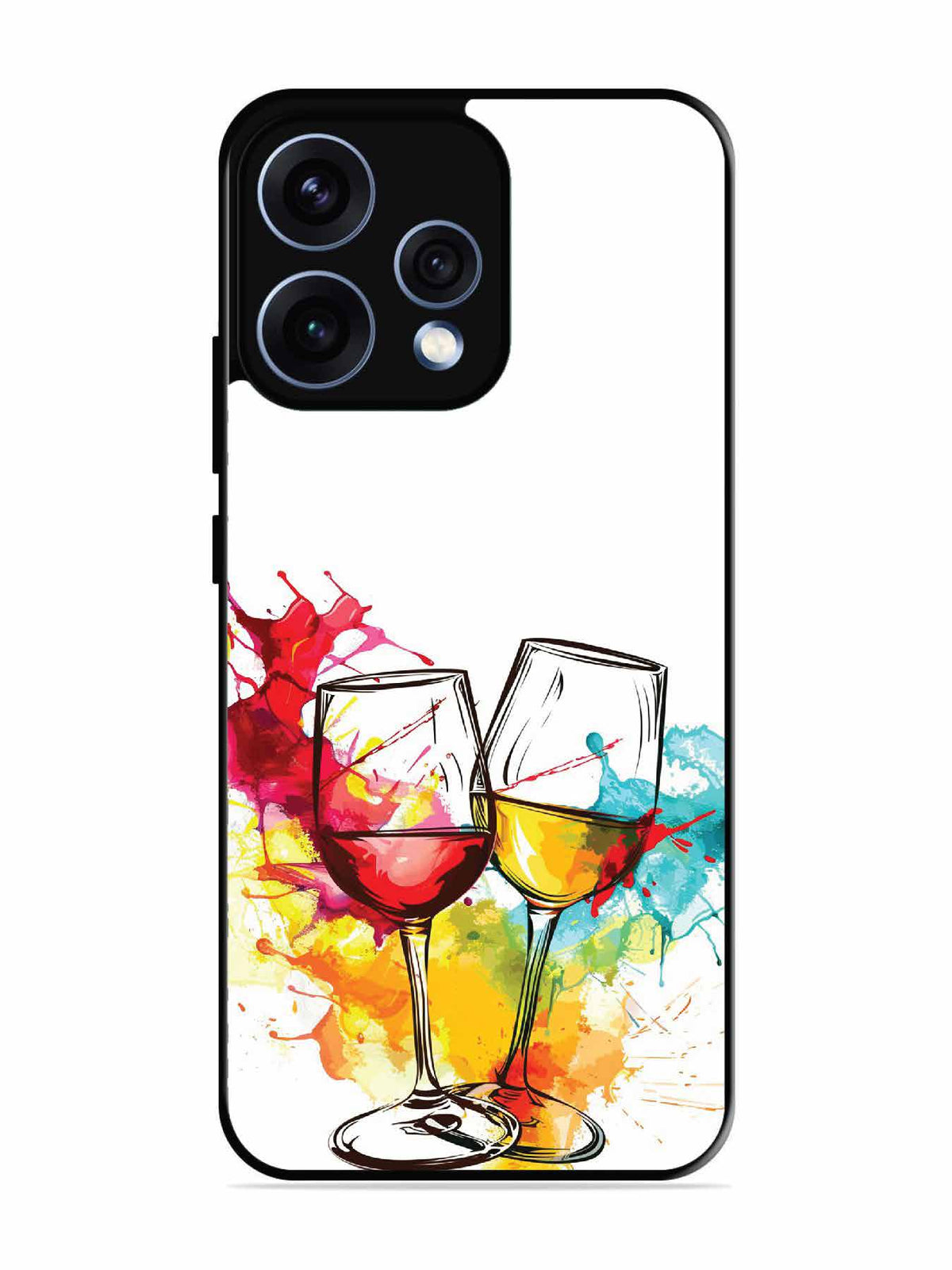 Oppo RENO 15 5G Colorful wine glasses