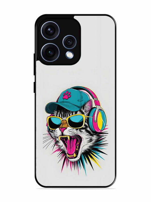 Oppo RENO 15 5G Neon Pop Art DJ Cat Vibe