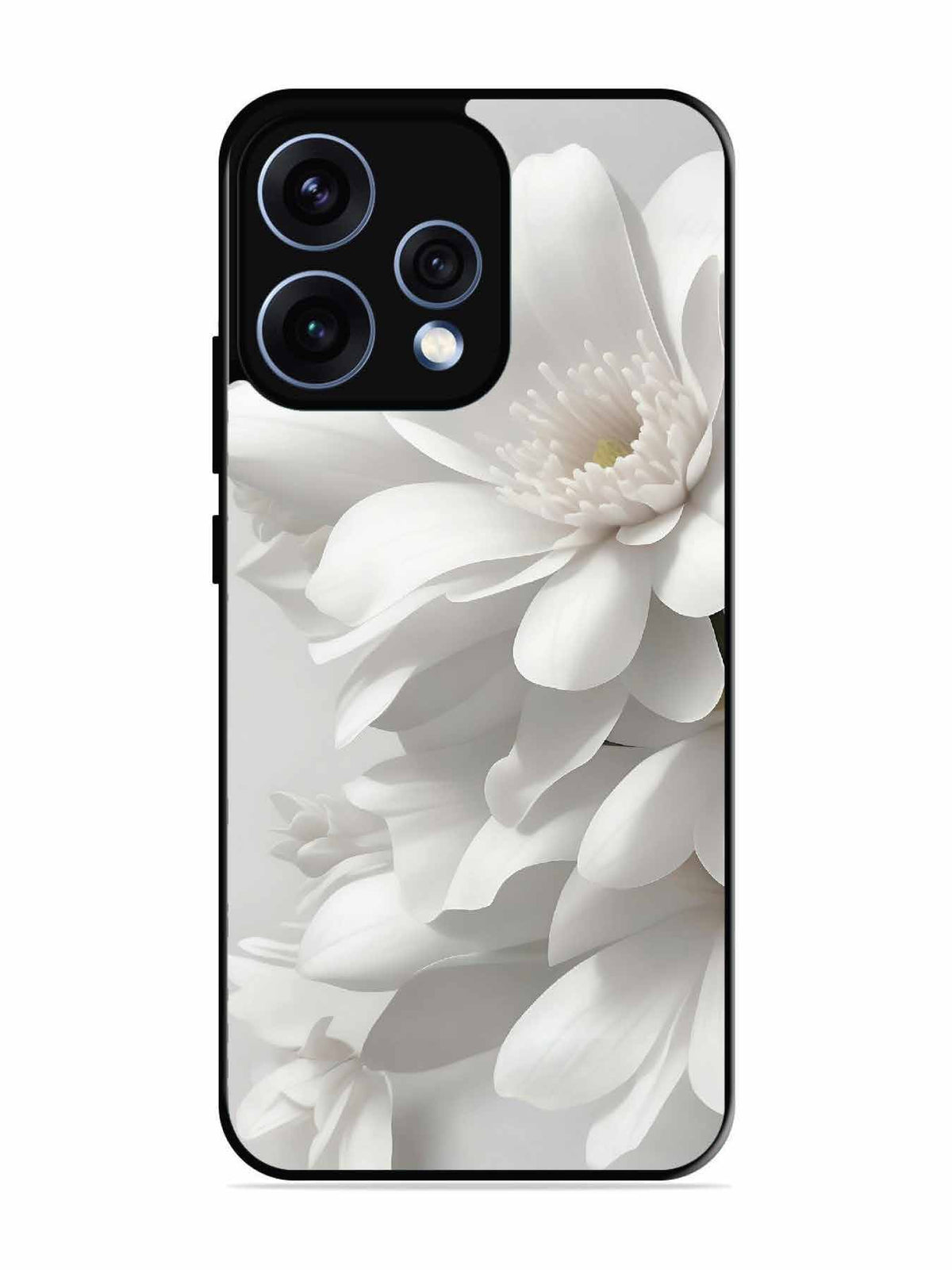 Oppo RENO 15 5G Soft Focus Purity white Flower